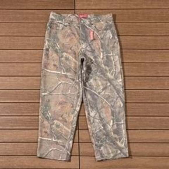 Supreme RealTree AP Camo Canvas Work Pants